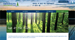 Desktop Screenshot of mnenvirofund.org